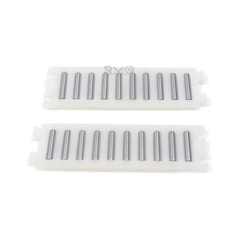 Digital caliper measuring 3.5mm thickness and 25x75mm dimensions of FF3525 roller cage
