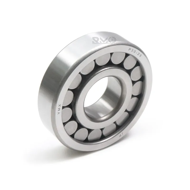 Precision caliper measuring 30mm inner bore and 80mm outer diameter of P30-25 bearing