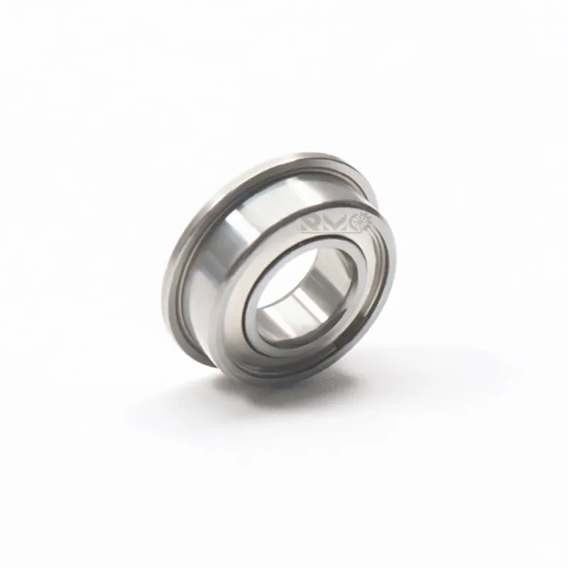 MF126ZZ 6x12x4mm miniature flanged ball bearing main view with metal shields