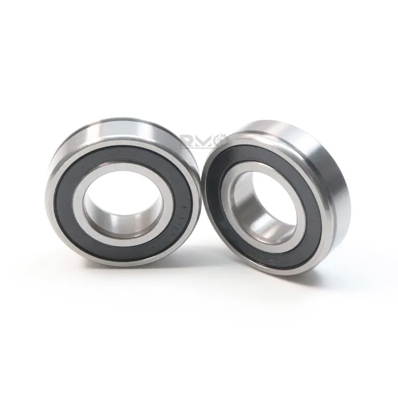 Factory bulk packaging and wholesale inventory of RMO brand 6003-2RSN snap ring groove bearings