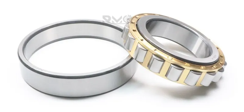 RMO brand N221M brass cage roller bearings