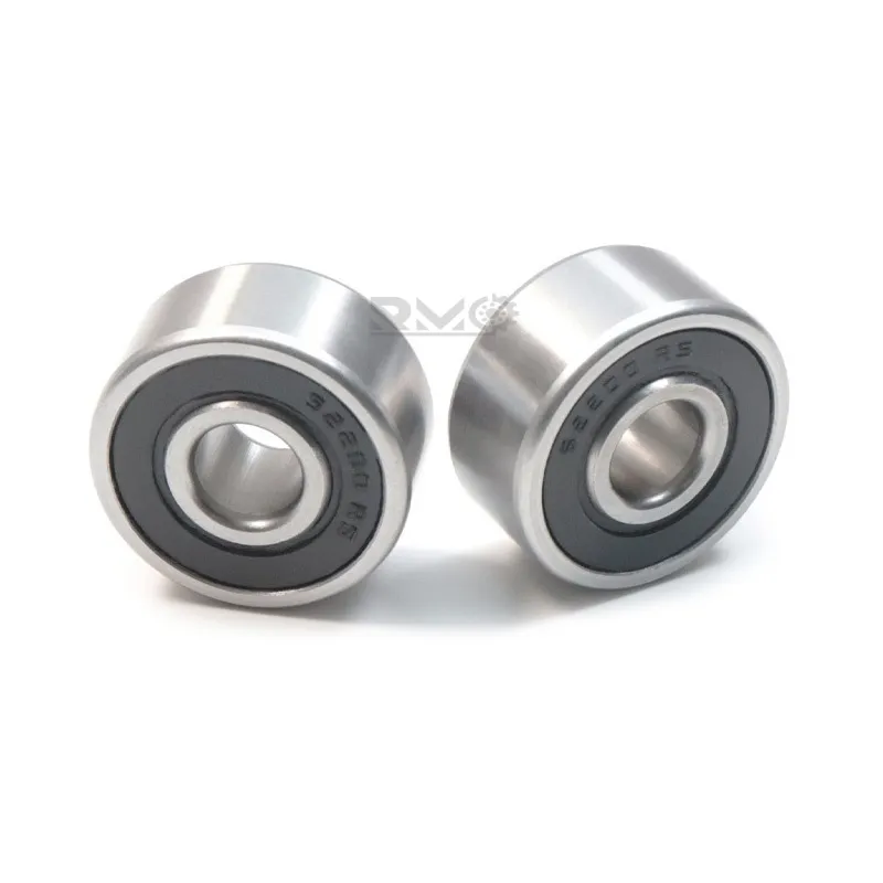 Factory bulk packaging and wholesale inventory of RMO brand S2200-2RS stainless steel bearings