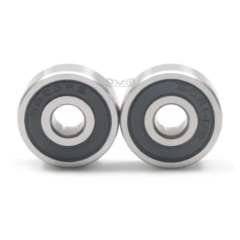 S625-2RS and S625ZZ 5x16x5mm AISI 420 stainless steel miniature ball bearings main view