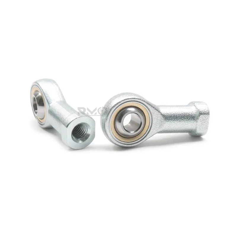 Heavy-Duty M8x1.25 SI8T/K Rod End Bearings for Packaging Machine Linkages